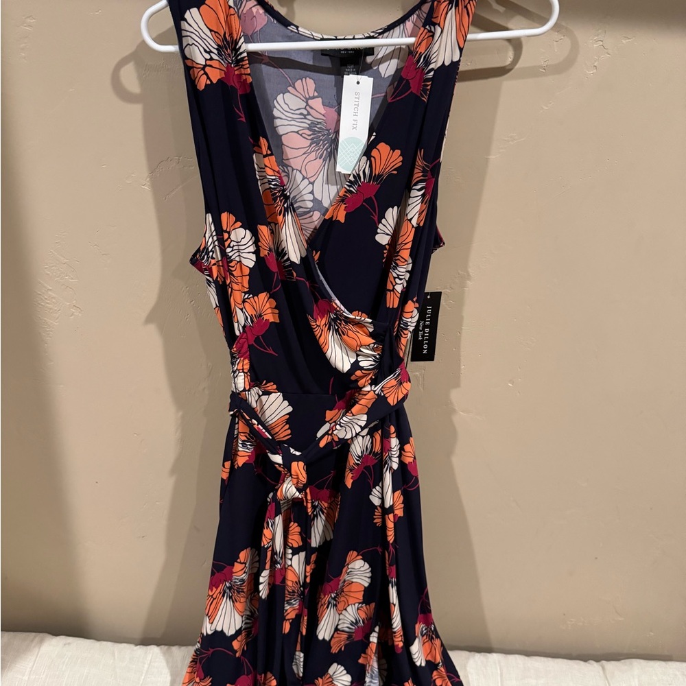 Floral Wrap Dress